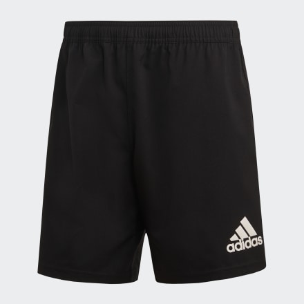 adidas 3-Stripes Shorts Black / White L - Men Rugby Shorts