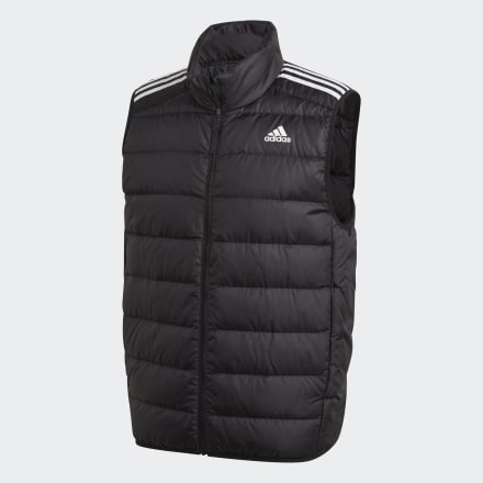 Adidas Essentials Light Down Vest Black L - Men Outdoor Jackets