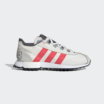adidas SL 7600 1964 Shoes Off White / Shock Red / Black 9 - Unisex Lifestyle Trainers