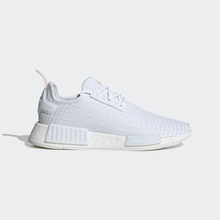 Adidas NMD_R1 Shoes White / Red 6 - Men Lifestyle Trainers
