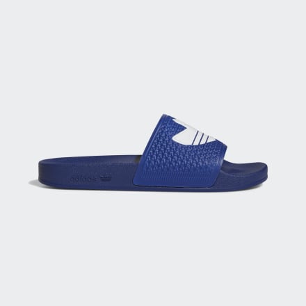 adidas Shmoofoil Slides Victory Blue / White / Victory Blue 8 - Men Lifestyle Sandals & Thongs