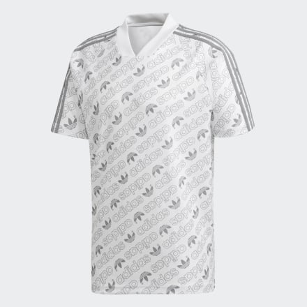

Camisa em Monograma Homem  adidas, Branco