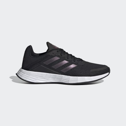 Adidas Duramo SL Shoes Black / Iridescent / Grey Six 6 - Women Running Trainers
