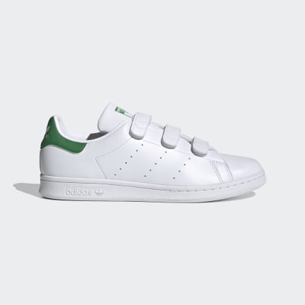 Adidas Stan Smith Shoes White / Green 7 - Men Lifestyle Trainers