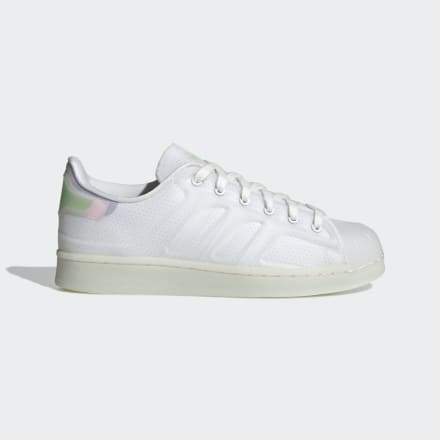 adidas Superstar Futureshell Shoes White / Glory Mint 6 - Women Lifestyle Trainers