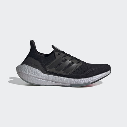 adidas Ultraboost 21 Shoes Black / Blue Oxide 8.5 - Women Running Trainers