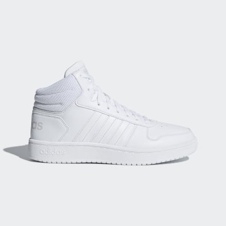 

Tênis Hoops 2.0 Mid Mulher  adidas, Branco