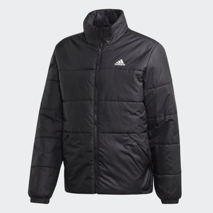adidas BSC 3-Stripes Insulated Winter Jacket Black XL - Men Outdoor Jackets