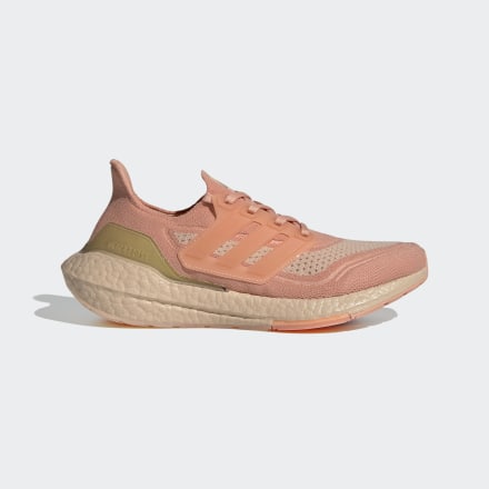 adidas Ultraboost 21 Shoes Ambient Blush / Ambient Blush / Halo Blush 9 - Women Running Sport Shoes,Trainers