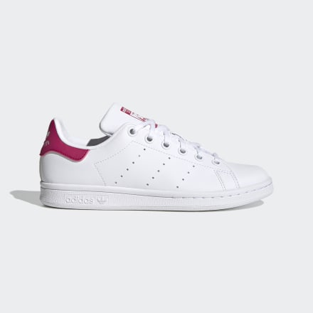 adidas Stan Smith Shoes White / Pink 5 - Kids Lifestyle Trainers