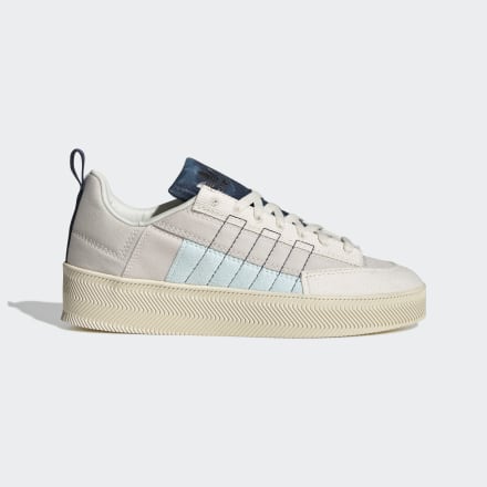 Adidas Nizza Parley Shoes Wonder White / Almost Blue / Off White 7 - Men Lifestyle Trainers
