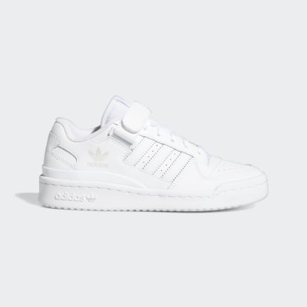 adidas Forum Low Shoes White / White 4 - Kids Lifestyle Trainers