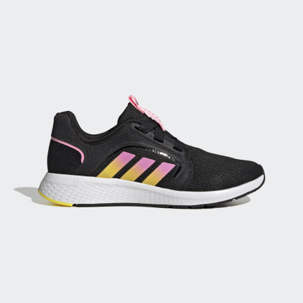 Adidas Edge Lux Shoes Black / Beam Pink / Beam Yellow 6.5 - Women Running Trainers