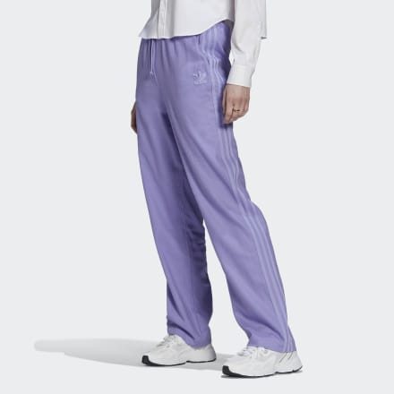 adidas Linen Pants Light Purple 6 - Women Lifestyle Pants