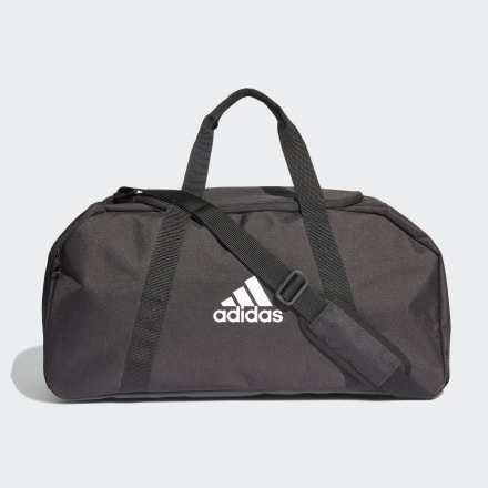 adidas Tiro PrimeGreen Duffel Bag Medium Black / White NS - Unisex Football Bags