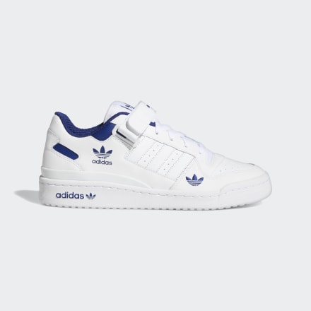 adidas Forum Low Shoes White / Victory Blue / White 10 - Men Lifestyle Trainers