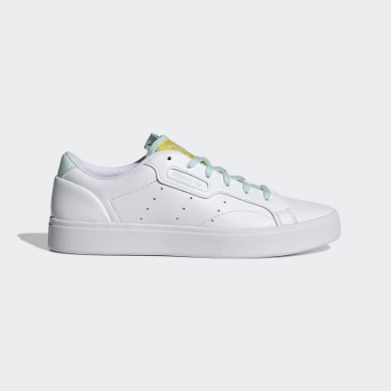 adidas adidas Sleek Shoes White / Halo Mint / Crystal White 8 - Women Lifestyle Trainers