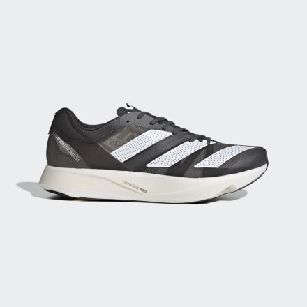 Adidas Adizero Takumi Sen 8 Shoes Grey Six / White / Black 7 - Men Running Trainers