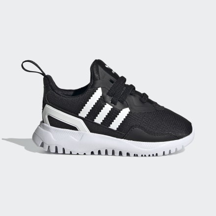Adidas Originals Flex Shoes Black / Black 7K - Kids Lifestyle Trainers