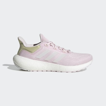 Adidas Pureboost 22 Shoes Almost Pink / White / Sandy Beige 8.5 - Women Running Trainers