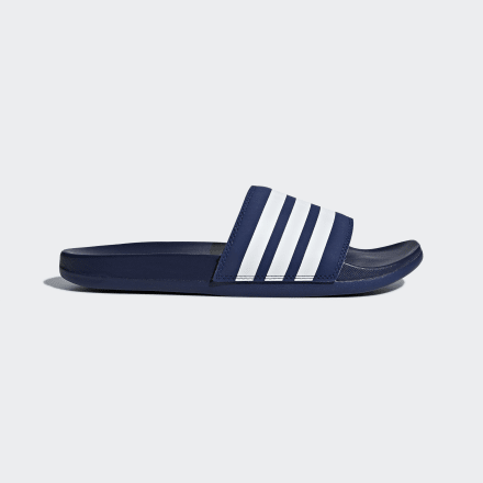 adidas Adilette Comfort Slides Dark Blue / White / Dark Blue 9 - Unisex Swimming Sandals & Thongs,Sport Shoes