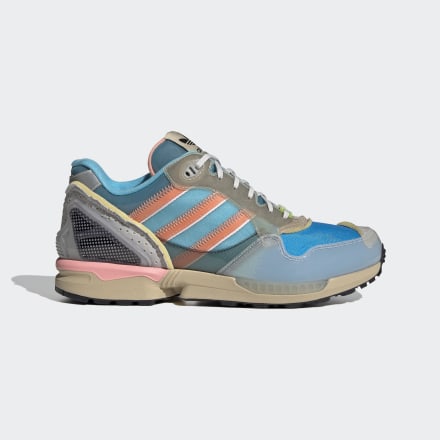 adidas ZX 0006 X-Ray Inside Out Shoes Bright Cyan / Chalk Coral / Stone Khaki 11 - Unisex Lifestyle Trainers