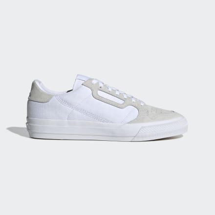 Adidas Continental Vulc Shoes White / White 13 - Unisex Lifestyle Trainers