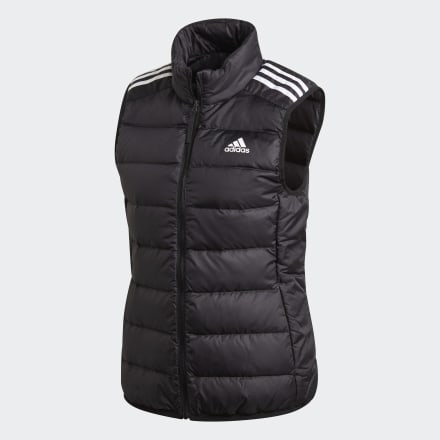 Adidas Essentials Light Down Vest Black M - Women Outdoor Jackets