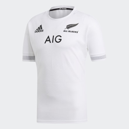 adidas All Blacks Away Jersey White / Black 2XL - Men Rugby Jerseys
