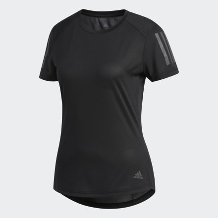 

Camiseta Own the Run Mulher  adidas, Preto