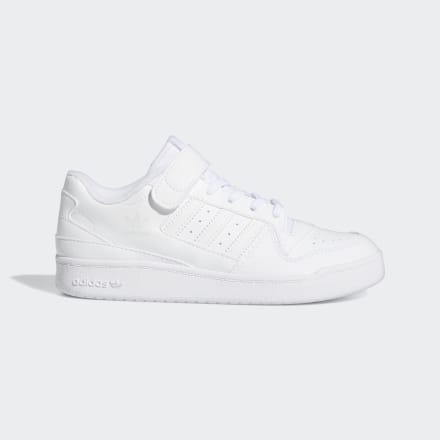 adidas Forum Low Shoes White / White 3 - Kids Lifestyle Trainers