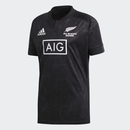 adidas All Blacks Home 7s Jersey Utility Black M - Men Rugby Jerseys