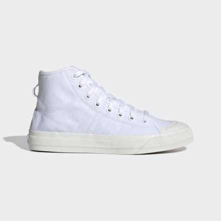 Adidas Nizza RF Hi Shoes White / Off White 5 - Unisex Lifestyle Trainers
