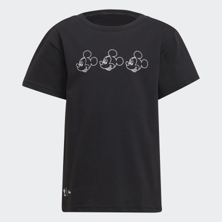 adidas Disney Mickey and Friends Tee Black 4-5Y - Kids Lifestyle Shirts