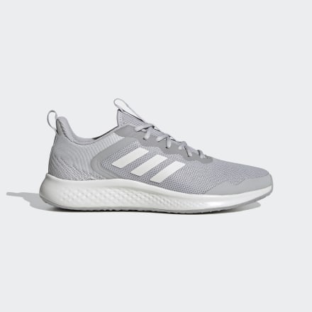 adidas Fluidstreet Shoes Grey / Orbit Grey / White 10.5 - Men Running Trainers