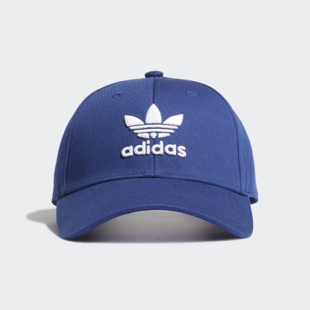 adidas Trefoil Baseball Cap Victory Blue OSFW - Unisex Lifestyle Headwear