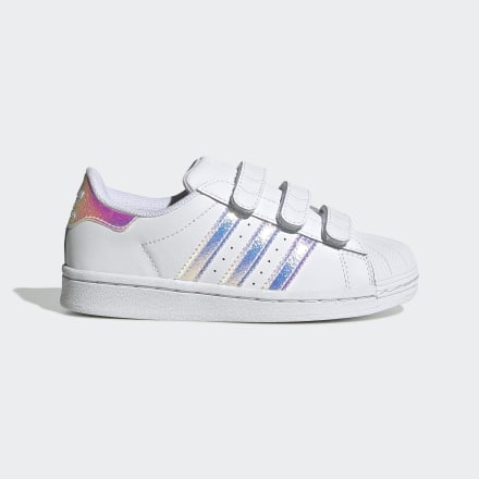 Adidas Superstar Shoes White / White 12K - Kids Lifestyle Trainers