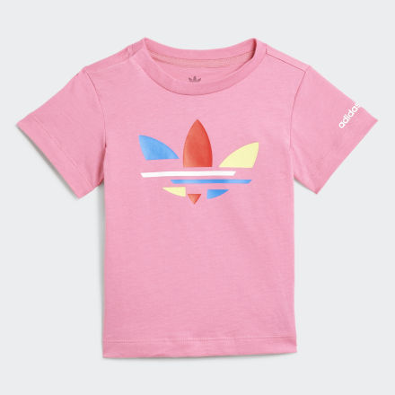 adidas Adicolor Tee Rose Tone 912M - Kids Lifestyle Shirts