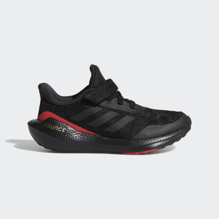 adidas EQ21 Run Shoes Black / Vivid Red 6 - Kids Running Sport Shoes,Trainers