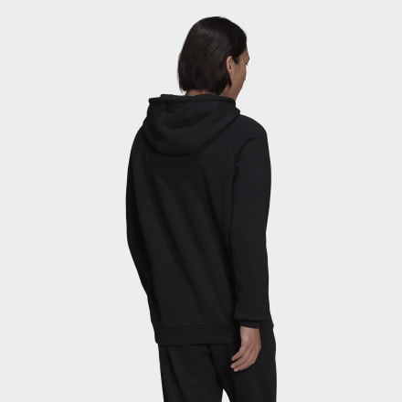 adidas Adicolor ShatteRed Trefoil Hoodie Black / Multicolor XS - Men Lifestyle Hoodies,Sweatshirts