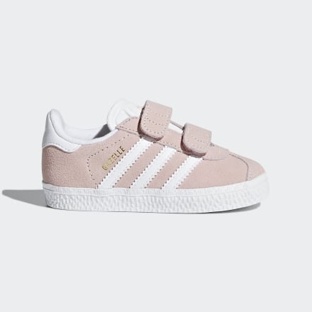 adidas Gazelle Shoes Icey Pink / White 4K - Kids Lifestyle Trainers