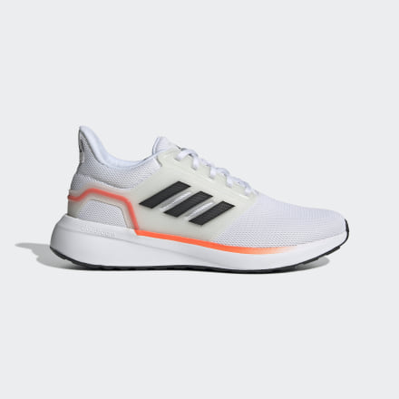 adidas EQ19 Run Shoes White / Carbon / Solar Red 13 - Men Running Sport Shoes,Trainers