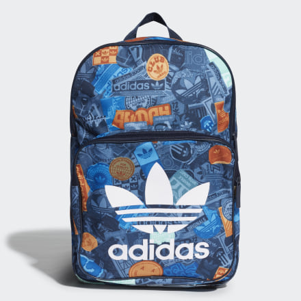 

Mochila com Adesivos Unisex  adidas, Multicolor