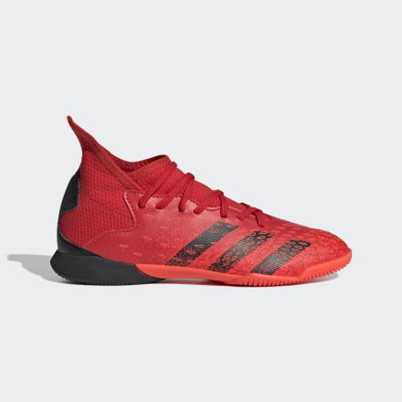 adidas PRedator Freak.3 Indoor Boots Red / Black / Red 4 - Kids Football Football Boots,Sport Shoes