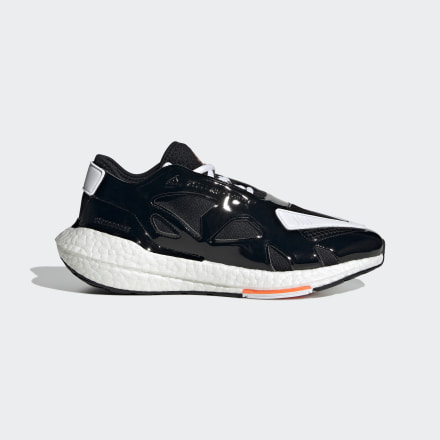 Adidas adidas by Stella McCartney UltraBOOST 22 Shoes Black / White / Signal Orange 5 - Women Running Trainers