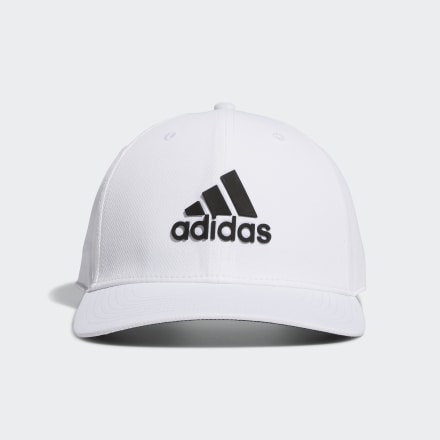 adidas Tour Snapback Hat White OSFM - Men Golf Headwear