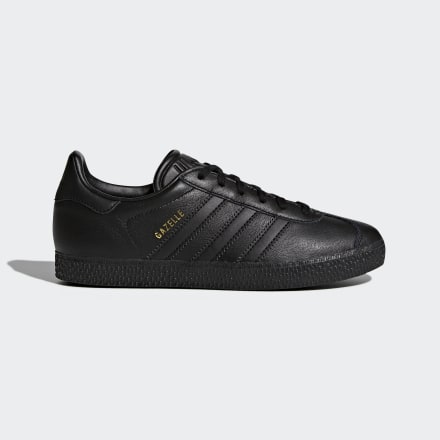 adidas Gazelle Shoes Black / Black 5 - Kids Lifestyle Trainers
