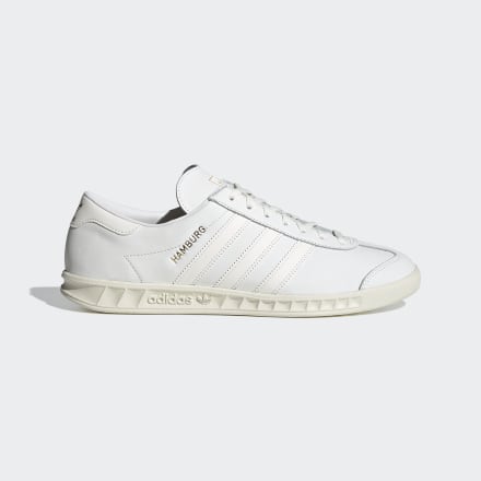 adidas Hamburg Shoes Core White / Core White / Off White 7 - Men Lifestyle Trainers