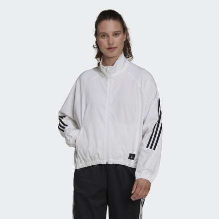 Adidas adidas Sportswear Future Icons Woven Track Jacket White XS - Women Lifestyle Tracksuits