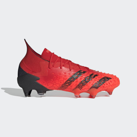 adidas PRedator Freak.1 Soft Ground Boots Red / Black / Red 10 - Men Football Boots,Football Boots,Sport Shoes